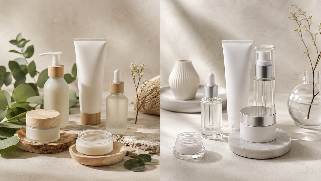 Cosmética natural y cosmética convencional