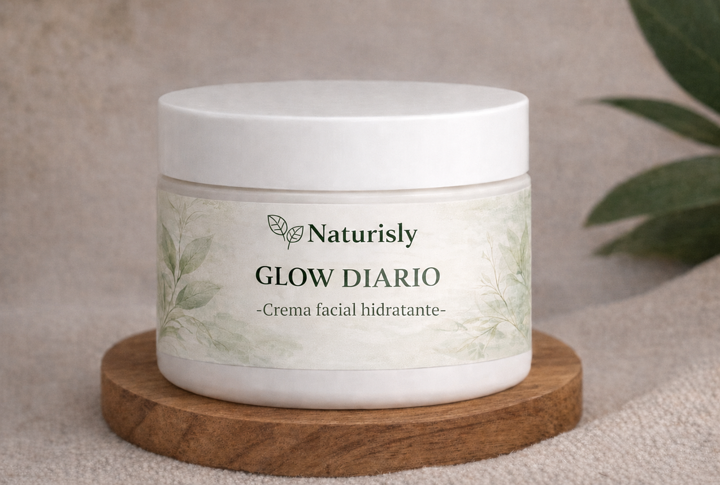 Glow Diario Naturisly crema facial hidratante de día